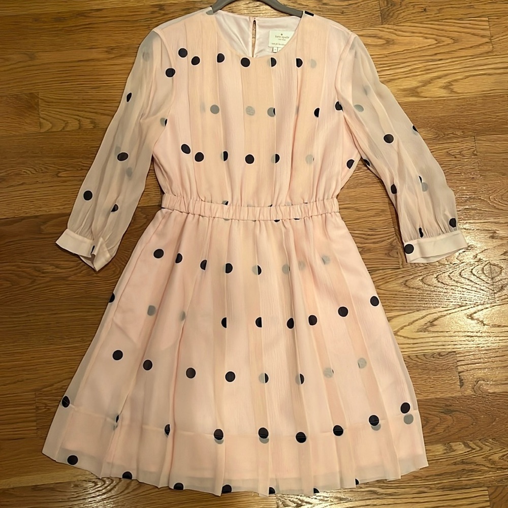 Kate Spade Polka “Spot Light” Dot Dress